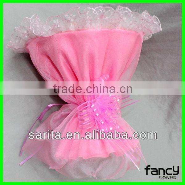 sweet 11 pcs cartoon piggy and 9 pcs flower doll bouquet for romantic birthday festive gift