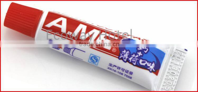 OEM Manufacture High Quality Mini Disposable Hotel Toothpaste