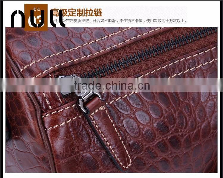 Mens Tote Travel Genuine Leather Oversized Wear-resist Travel Duffle Weekend Bag