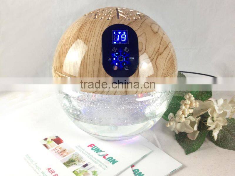 lighted water air purifier and freshener home appliance fresh air revitalizer