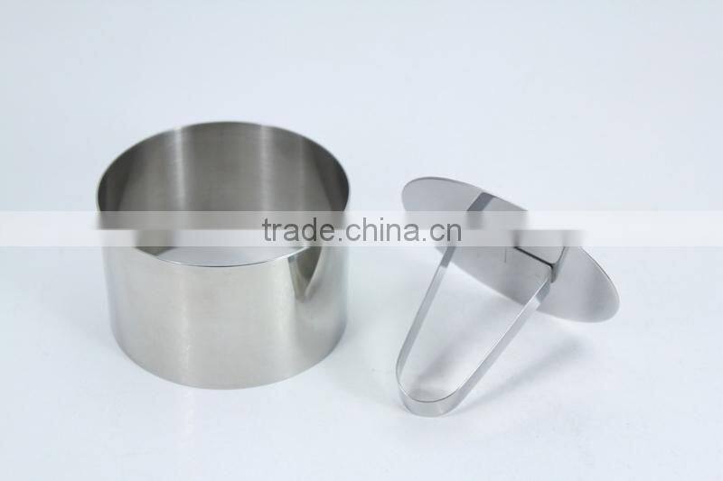 Stainless Steel Round Dessert Ring Set