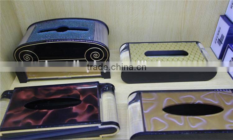 Customized bathroom tissue holder, acrylic toilet tissue holder