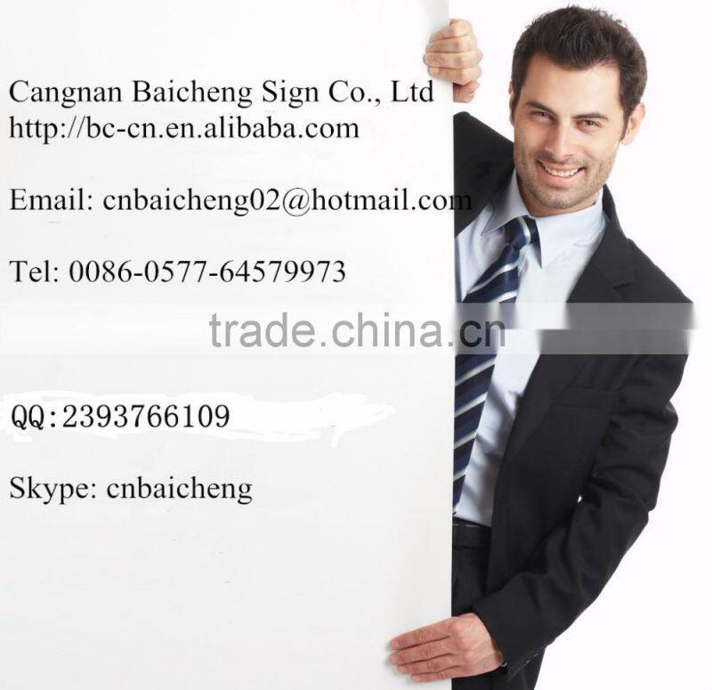 Baicheng hot sale customized design metal labels