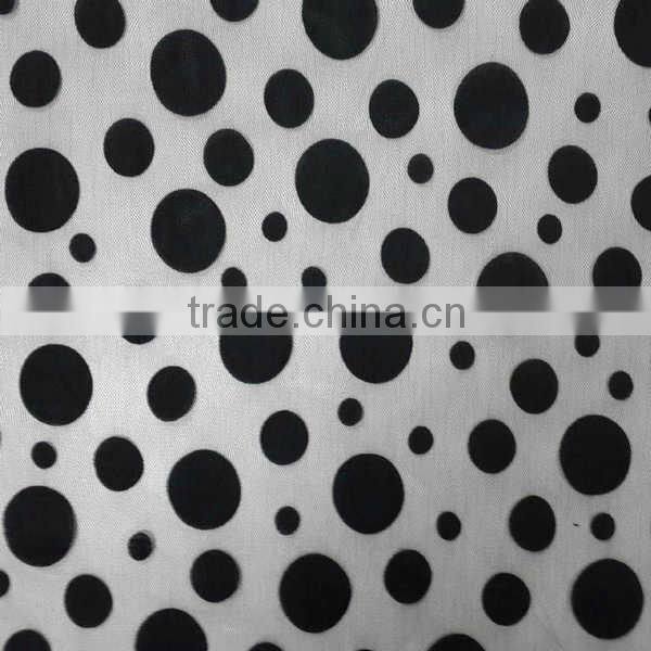 YH050# China Supplier Lace fabric / Buring Flower Fabric / Burin out lace fabric