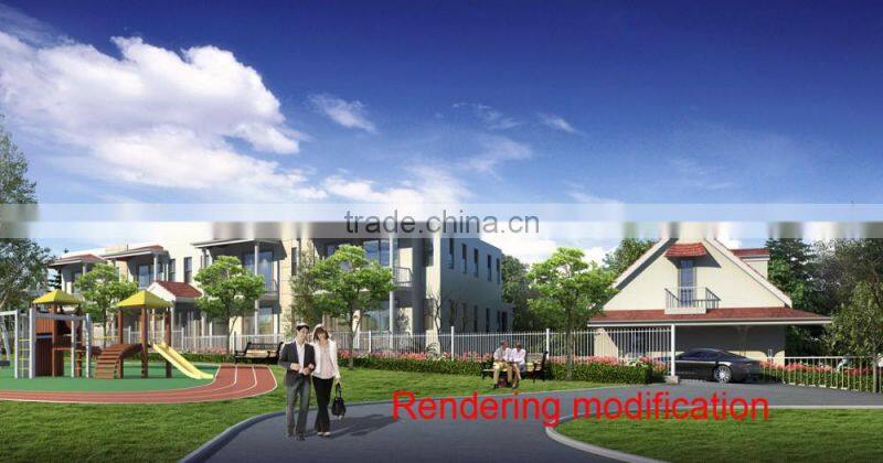 Architectural 3D renderings for real estate developer
