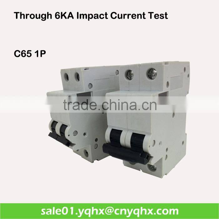 b c d curve 2 pole 6ka mcb 6 amp circuit breaker