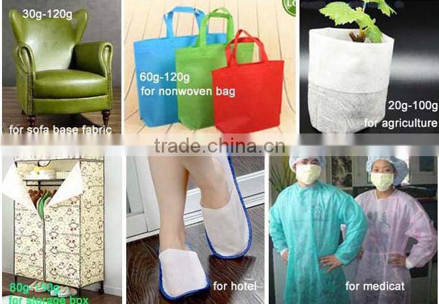 recycled waterproof PP spunbounded non-woven fabric
