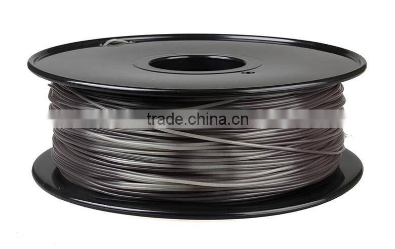 3D printer metal Material Filament ABS color changed by temperature From Gray to White