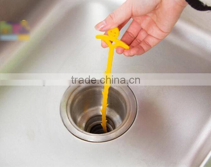 hot plastic cleaning tools toilet drain pipe cleaners/plastic pipe cleaner / kitchen pipe cleaner