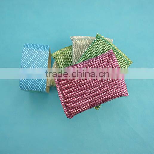 Gold And Silver Scrub Sponges