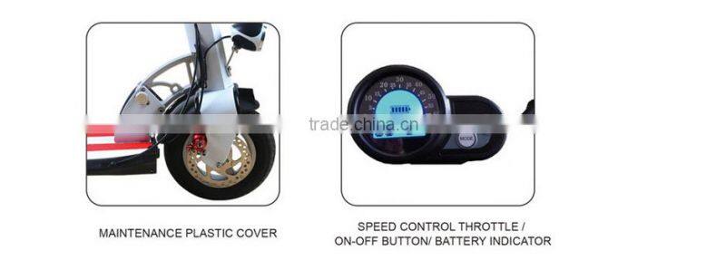 wholesale CE Approved With Handle Electric Longboard kick scooter