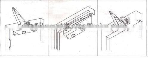 Door Closer for Door Weight 40~65Kg