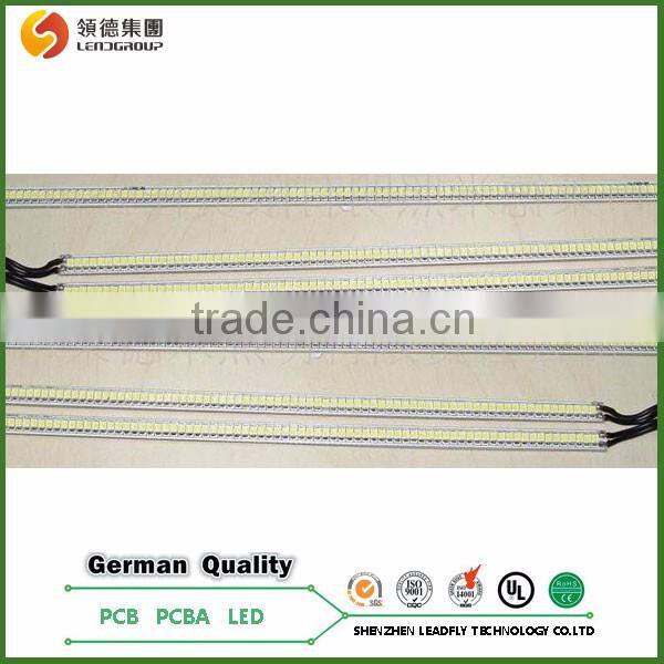 Low price 1m aluminum pcb board 144 leds/m linear rigid 2835 led bar light strip 2835 smd 12v 24v adhesive