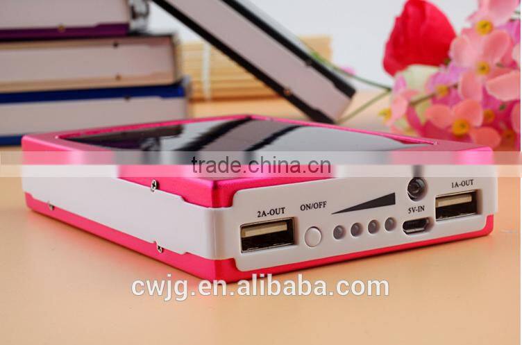 Factory Supply portable Solar power bank for laptop