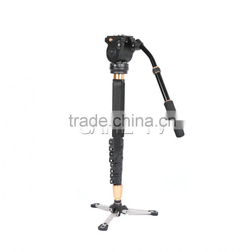 CAME-TV Carbon Fiber Monopod Fast Change Height Fluid Head