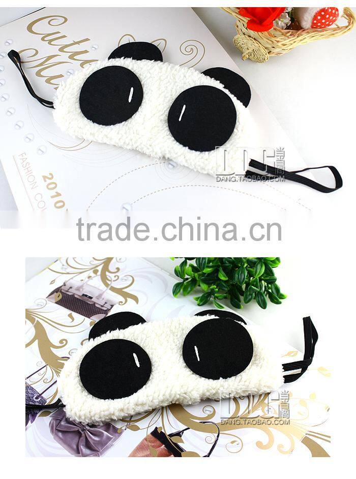 Mask Eye Sleep Cute Soft Cover Panda Blindfold Travel Shade New