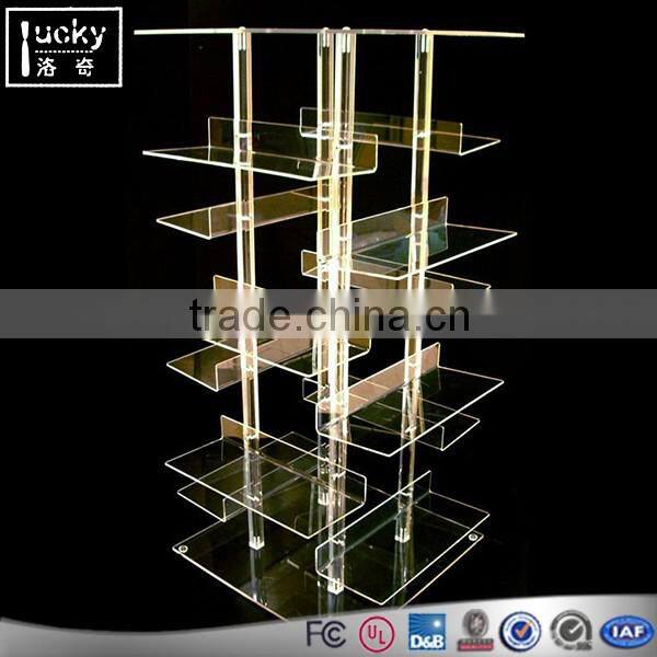 5/6 layer square wedding *party cake display rack custom shape cupcake display stand
