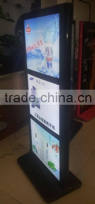 outdoor double side led vertical advertising light box