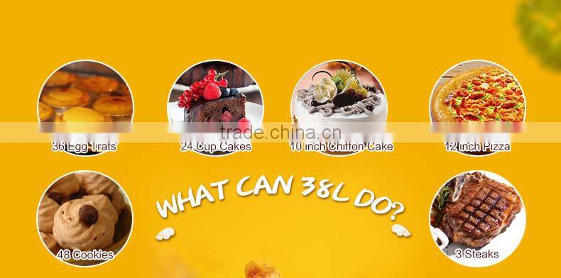 Toast,Warm,Bake Function andGC,CE,RoHS,CB Certification Toaster oven