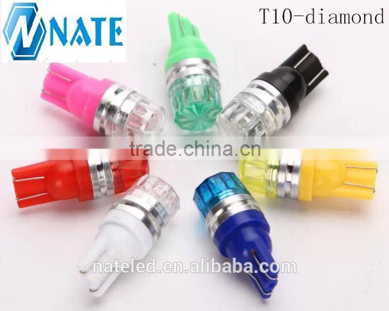 2016 wholesale car led bulb t10 diamond series led