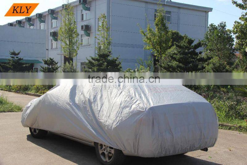 polyester coated PU UV resistance waterproof auto car cover