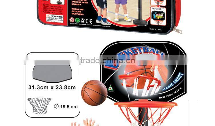 Exercise basketball basket with mini basketball nets