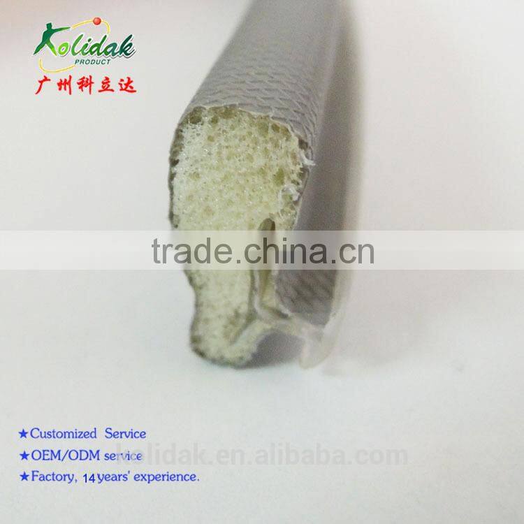 Sponge Co-extrusion PU foam rubber strip for door and window