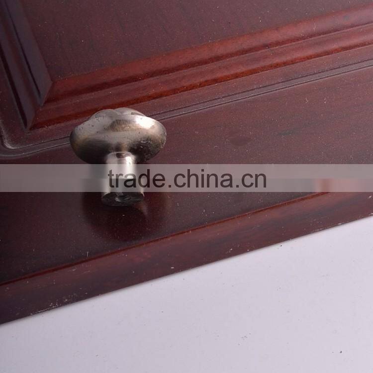 Factory supply zamak zinc alloy antique bronze bedroom furniture knob