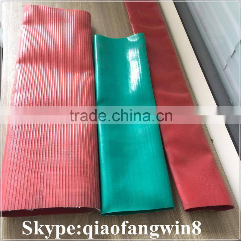 Large diameter and high pressure Agriculture water lay flat hose reel 12inch