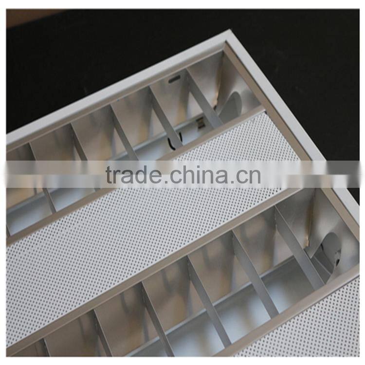 4X28W T5 T8 Louver Type Fluorescent Fixtures