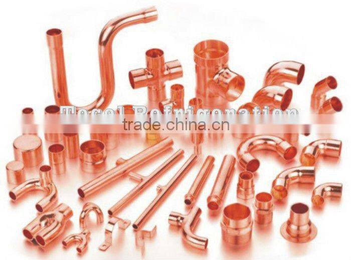 copper fitting equal tee