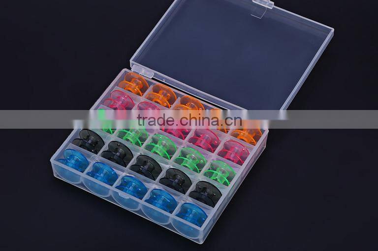 Plastic Coil Reel Sewing Machine Parts Bobbin Case
