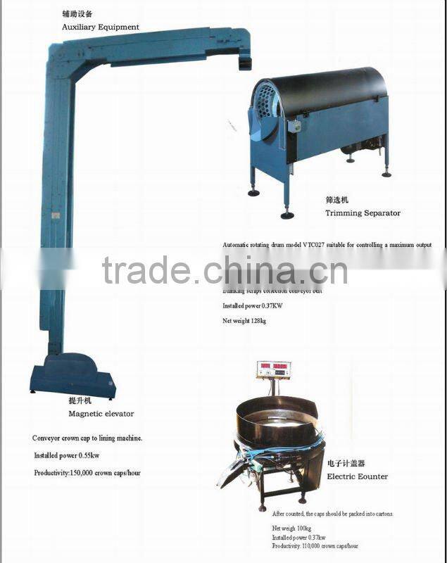 automatic crown cap press