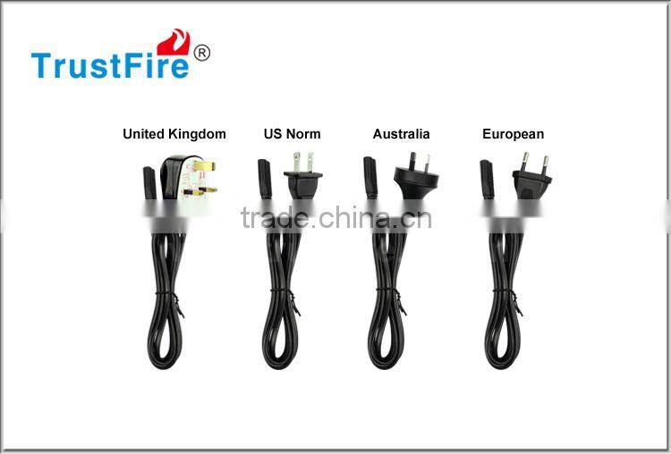 Factory cheap price portable TR-006 battery charger for 26650 and 18650 rechargeable battery