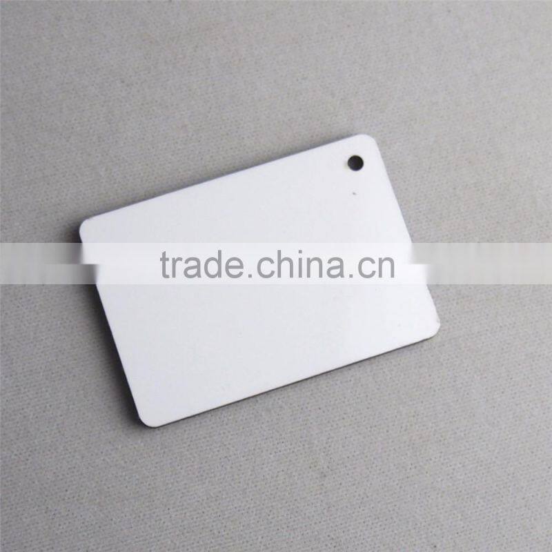 Megaphone Sublimation mdf blank luggage tag