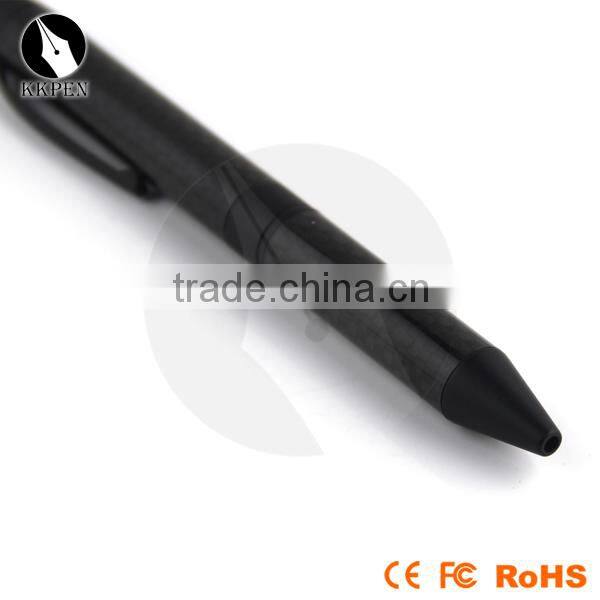 KKPEN twist carbon fibre pen promotional logo pen twist metal ball pen