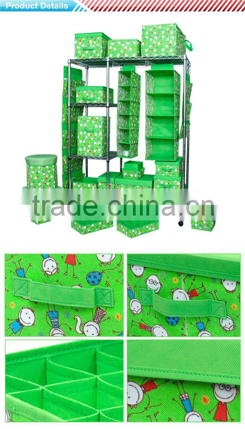 2015 the new arrival shape foldable storage stool or toy storage box