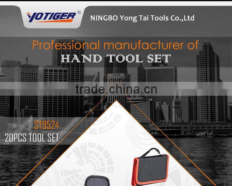 20Pcs New Mini Tool Bag Bit Socket Set