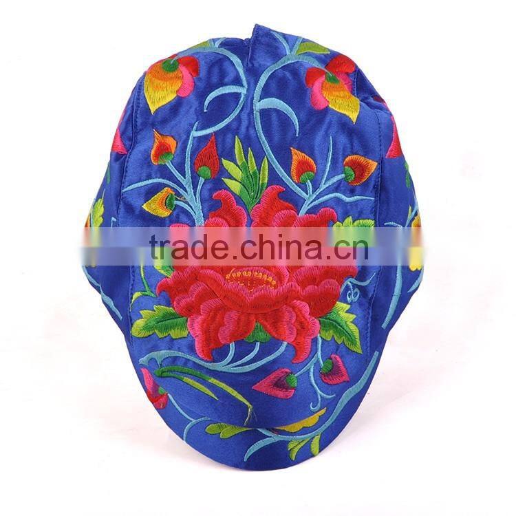 Luckybags manufacturer flower snapback hats custom embroidery snapback hats wholesale hip hop snapback