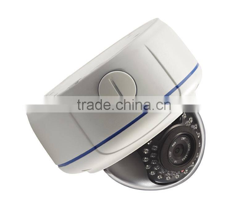 Night Vision POE ONVIF Network CMOS Sensor 1080P Infrared Full HD 2mp ip dome camera