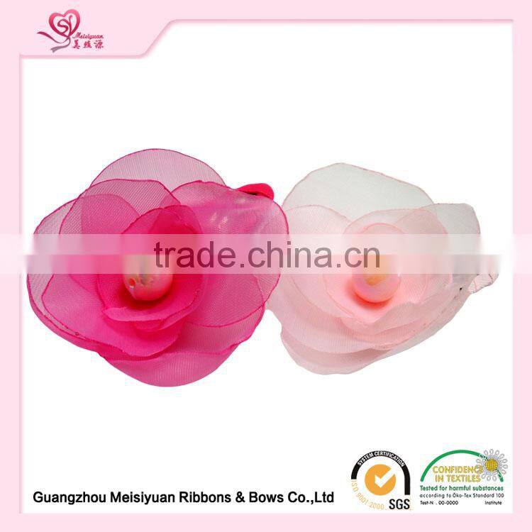 Customized peony flower for hair accessories