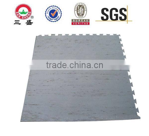 ISO9001 approved factury marble color rubber mat