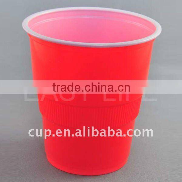 9oz(270ml) PP/PS disposable plastic color cup