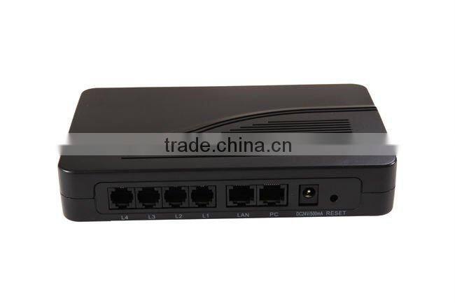 Broadband Gateway HT-842R 4 Port VoIP Gateway 4-Port FXS Gateway