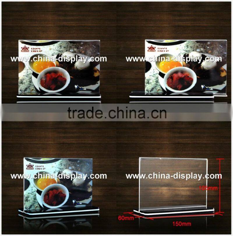 High Quality A4 Acrylic Menu Holder