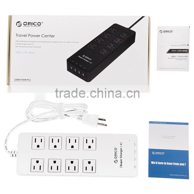 2015 Popular mini size US 2 outlet power strip with usb ports