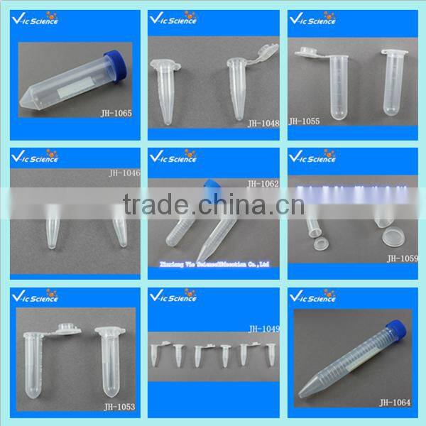 Plastic centrifuge tube with conical bottom