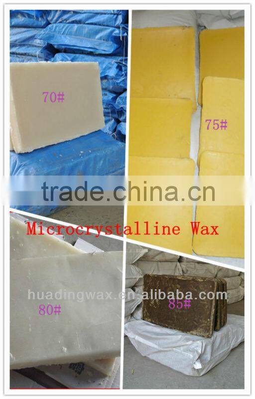 microcrystalline wax for protective agent