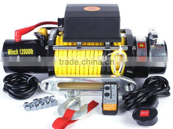 Off road recovery winches 12000lb with wireless remote 12 v or 24 volt