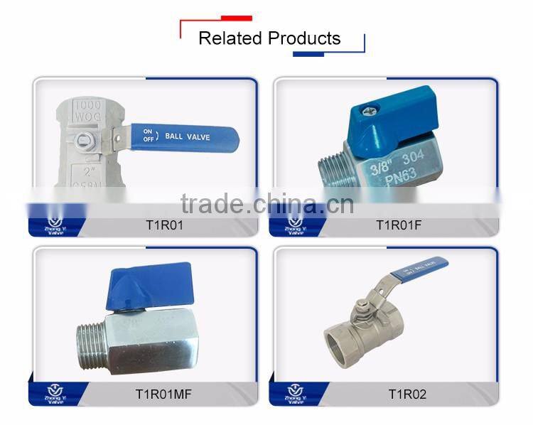 Hot sales 2000 psi ball valve with handle